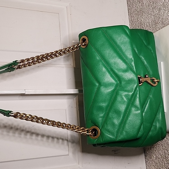 Rebecca Minkoff Eddie Maxi in Envy - Picture 3 of 10